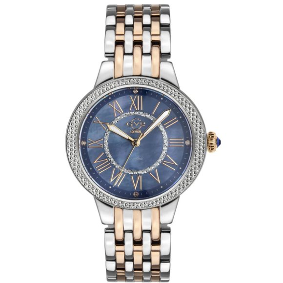 GV2 Astor II Diamond MOP Women\'s Dial Bracelet Watch